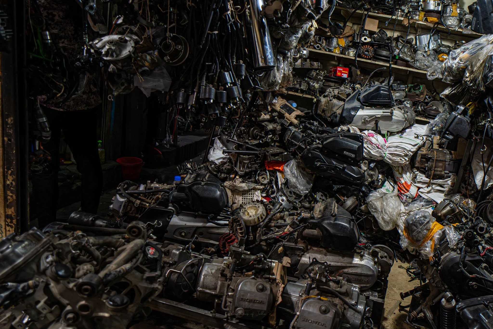 Hardware and motorbike parts northeast section